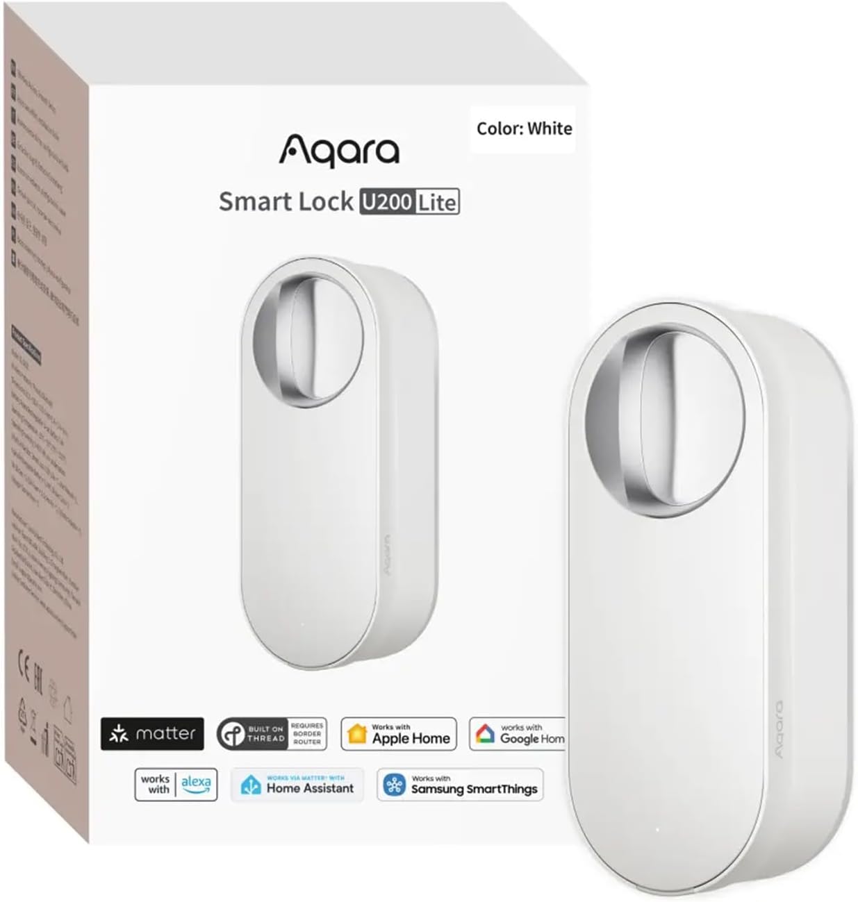 Ver especificaciones técnicas y precio actualizado de Aqara P2 Sensor de Puerta y Ventana con Matter sobre Thread y Alta Autonomía Fotografía técnica oficial de Aqara P2 Sensor de Puerta y Ventana con Matter sobre Thread y Alta Autonomía - Vista frontal con fondo neutro