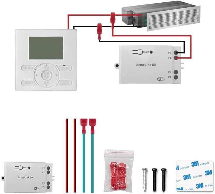 Fotografía técnica oficial de Daikin Adaptador WiFi para Aerotermia Altherma y Control Remoto Daikin Onecta - Vista frontal con fondo neutro