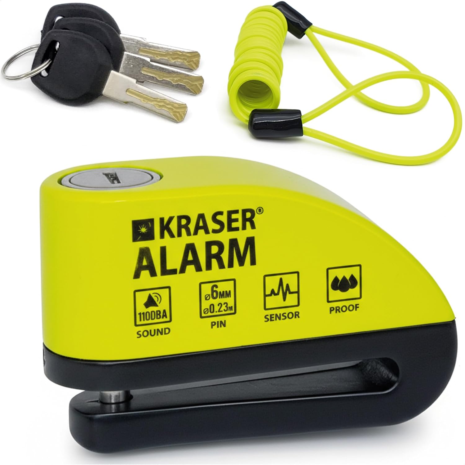Ver especificaciones técnicas y precio actualizado de Golden Shield Cerradura Invisible de Seguridad con Alarma Integrada de 95dB y Mandos Fotografía técnica oficial de Golden Shield Cerradura Invisible de Seguridad con Alarma Integrada de 95dB y Mandos - Vista frontal con fondo neutro