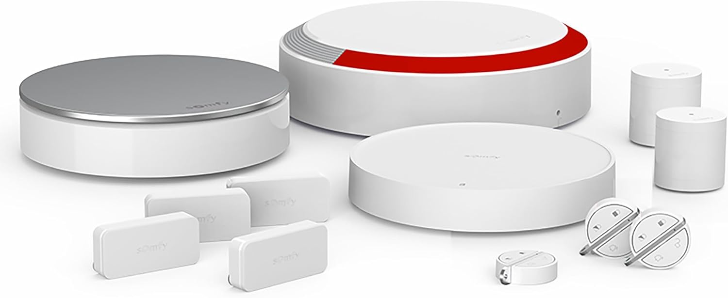Fotografía técnica oficial de PGST Kit de Alarma Inalámbrica WiFi y GSM 4G con Pantalla Táctil a Color de 4.3" - Vista frontal con fondo neutro
