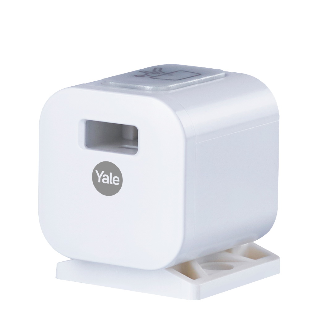 Ver especificaciones técnicas y precio actualizado de Yale Smart Cabinet Lock Cerradura Inteligente Oculta para Armarios y Cajones con Bluetooth Fotografía técnica oficial de Yale Smart Cabinet Lock Cerradura Inteligente Oculta para Armarios y Cajones con Bluetooth - Vista frontal con fondo neutro